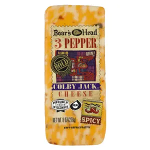 Boar's Head 3 Pepper Colby Jack Cheese